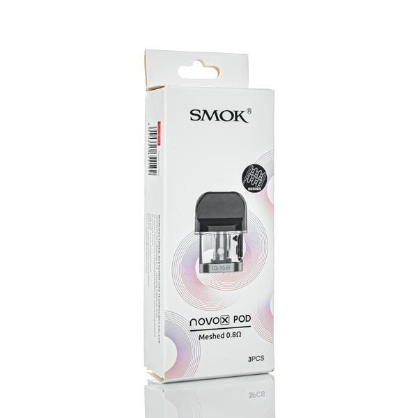 SMOK Novo X mesh 0.8 Replacement Pods (Pack of 3)