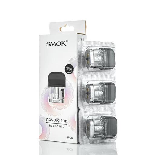 SMOK Novo X DC 0.8 MTL Replacement Pods (Pack of 3)